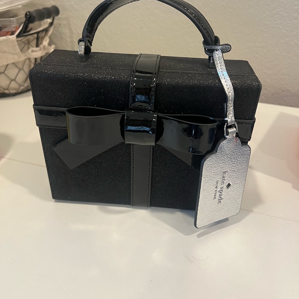 Kate Spade Black Bow Handbag